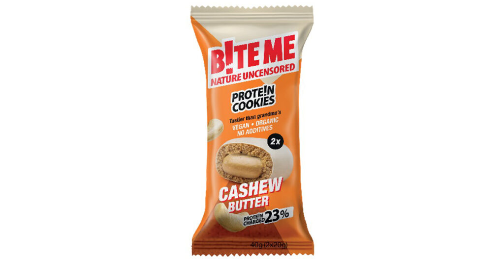 BITE ME Cashew Butter Protein Cookie